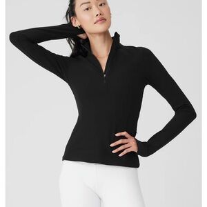 ALO Yoga Black 1/2 Zip Jacket - BRAND NEW